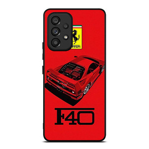 FERRARI F40 SUPERCAR LOGO Samsung Galaxy A53 Case Cover