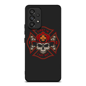 FIREFIGHTER FIREMAN SKULL LOGO Samsung Galaxy A53 Case Cover FIREFIGHTER FIREMAN SKULL LOGO Samsung Galaxy A53 Case Cover