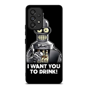 FUTURAMA BENDER QUOTE Samsung Galaxy A53 Case Cover FUTURAMA BENDER QUOTE Samsung Galaxy A53 Case Cover