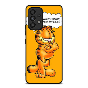 GARFIELD LAZY CAT QUOTE Samsung Galaxy A53 Case Cover