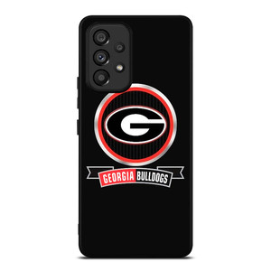 GEORGIA BULLDOGS UNIVERSITY NFL LOGO Samsung Galaxy A53 Case Cover