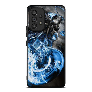 GHOST RIDER BLUE FIRE Samsung Galaxy A53 Case Cover GHOST RIDER BLUE FIRE Samsung Galaxy A53 Case Cover