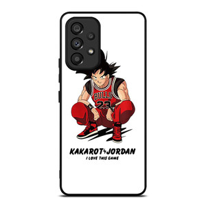 GOKU CHICAGO BULLS KAKAROT JORDAN Samsung Galaxy A53 Case Cover