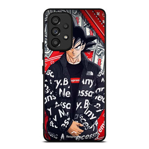 GOKU DRAGON BALL SUPREME NORTH FACE Samsung Galaxy A53 Case Cover