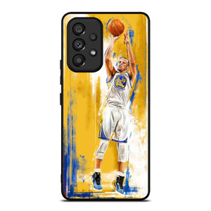 GOLDEN STATE STEPHEN CURRY YELLOW BASKET Samsung Galaxy A53 Case Cover
