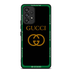 GUCCI ROUND BLACK Samsung Galaxy A53 Case Cover