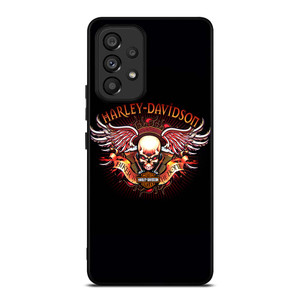HARLEY DAVIDSON WING SKULL LOGO Samsung Galaxy A53 Case Cover