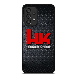 HECKLER AND KOCH PLATE LOGO Samsung Galaxy A53 Case Cover HECKLER AND KOCH PLATE LOGO Samsung Galaxy A53 Case Cover
