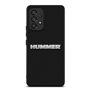 HUMMER CAR LOGO CARBON Samsung Galaxy A53 Case Cover