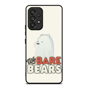 ICE BEAR WE BARE BEARS CARTOON 2 Samsung Galaxy A53 Case Cover ICE BEAR WE BARE BEARS CARTOON 2 Samsung Galaxy A53 Case Cover