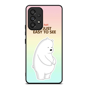 ICE BEAR WE BARE BEARS CARTOON Samsung Galaxy A53 Case Cover ICE BEAR WE BARE BEARS CARTOON Samsung Galaxy A53 Case Cover