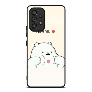 ICE BEAR WE BARE BEARS CUTE Samsung Galaxy A53 Case Cover ICE BEAR WE BARE BEARS CUTE Samsung Galaxy A53 Case Cover