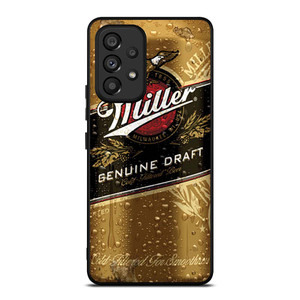 ICED MILLER GENUINE DRAFT BEER CAN Samsung Galaxy A53 Case Cover