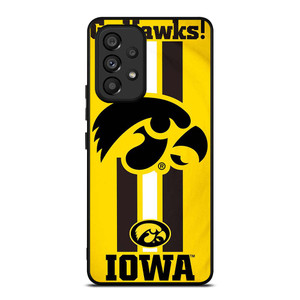 IOWA HAWKEYES FLAG Samsung Galaxy A53 Case Cover