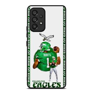 JALEN HURTS PHILADELPHIA STRIPE Samsung Galaxy A53 Case Cover