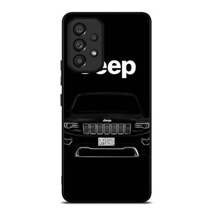 JEEP BLACK CAR Samsung Galaxy A53 Case Cover