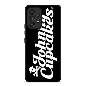 JOHNNY CUPCAKES CLOTHING LOGO Samsung Galaxy A53 Case Cover JOHNNY CUPCAKES CLOTHING LOGO Samsung Galaxy A53 Case Cover