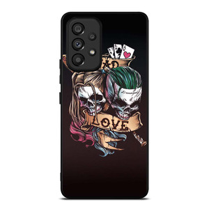 JOKER AND HARLEY QUINN SKULL Samsung Galaxy A53 Case Cover