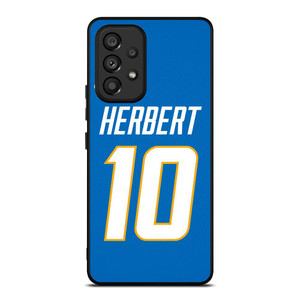JUSTIN HERBERT LOS ANGELES CHARGERS NFL Samsung Galaxy A53 Case Cover