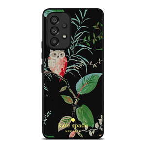 KATE SPADE OWLISH BLACK Samsung Galaxy A53 Case Cover