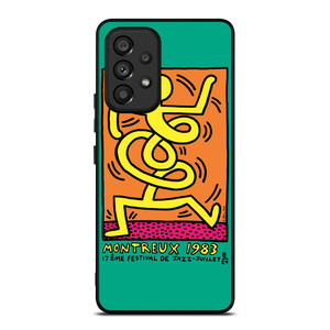 KEITH HARING MONTREUX 1983 Samsung Galaxy A53 Case Cover