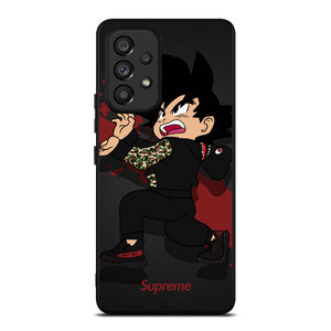 KIDS GOKU BAPE SUPREME Samsung Galaxy A53 Case Cover KIDS GOKU BAPE SUPREME Samsung Galaxy A53 Case Cover