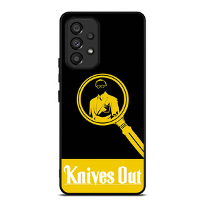 KNIVES OUT DANIEL CRAIG SILHOUETTE Samsung Galaxy A53 Case Cover