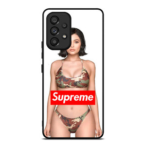 KYLIE JENNER SUPREME CAMO Samsung Galaxy A53 Case Cover