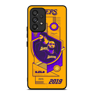 LA LAKERS LEBRON JAMES & ANTHONY DAVIS Samsung Galaxy A53 Case Cover