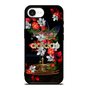 ADIDAS FLOWER PATTERN iPhone 16e Case Cover