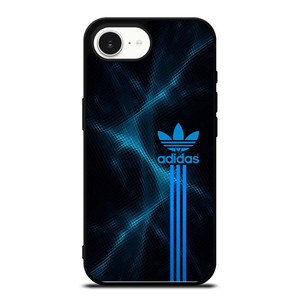ADIDAS LOGO ABSTRACT BLUE LIGHT iPhone 16e Case Cover