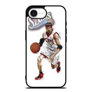 ALLEN IVERSON SIXERS NBA BASKETBALL iPhone 16e Case Cover ALLEN IVERSON SIXERS NBA BASKETBALL iPhone 16e Case Cover