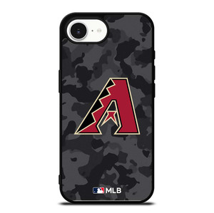 ARIZONA DIAMONDBACKS BASEBALL BLACK CAMO iPhone 16e Case Cover
