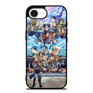 ATTACK ON TITAN ANIME CHARACTER iPhone 16e Case Cover
