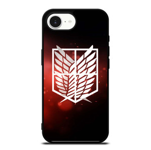 ATTACK ON TITAN LOGO RED iPhone 16e Case Cover
