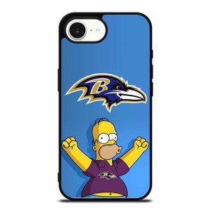 BALTIMORE RAVENS THE SIMPSON iPhone 16e Case Cover