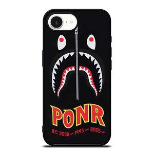 BAPE BATHING APE X PONR iPhone 16e Case Cover BAPE BATHING APE X PONR iPhone 16e Case Cover