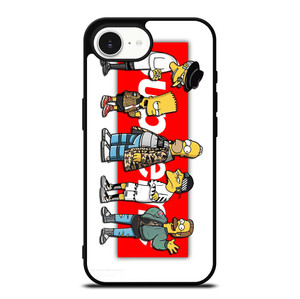 BART SIMPSON X SUPREME LOGO iPhone 16e Case Cover