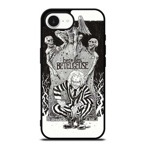 BEETLEJUICE TIM BURTON ART iPhone 16e Case Cover