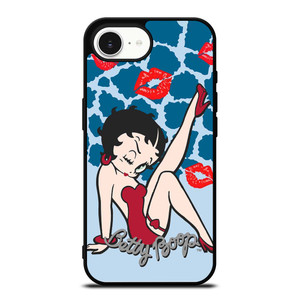 BETTY BOOP KISS CARTOON iPhone 16e Case Cover