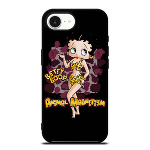 BETTY BOOP LEOPARD iPhone 16e Case Cover