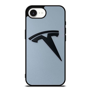 BLACK TESLA CAR LOGO iPhone 16e Case Cover BLACK TESLA CAR LOGO iPhone 16e Case Cover