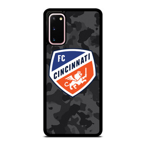 FC CINCINNATI MLS BLACK CAMO Samsung Galaxy S20 Case Cover