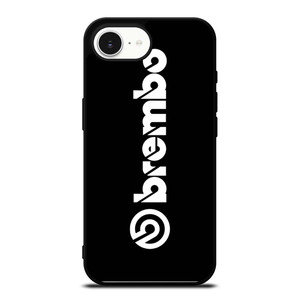 BREMBO DISC BRAKE BLACK LOGO iPhone 16e Case Cover