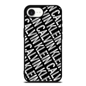 CALVIN KLEIN LOGO PATTERN iPhone 16e Case Cover