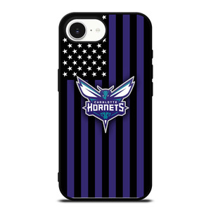 CHARLOTTE HORNETS NBA USA FLAG iPhone 16e Case Cover