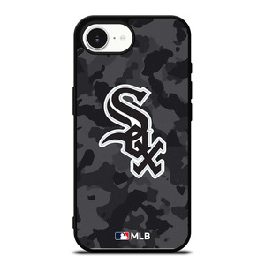 CHICAGO WHITE SOX BASEBALL BLACK CAMO iPhone 16e Case Cover