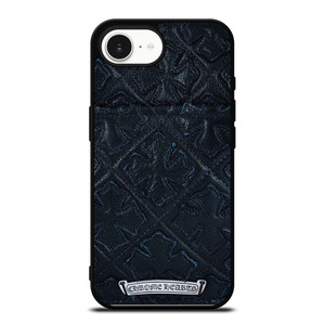 CHROME HEARTS LEATHER iPhone 16e Case Cover