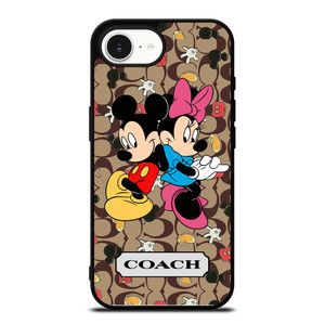 COACH MICKEY MINNIE MOUSE LOVE iPhone 16e Case Cover