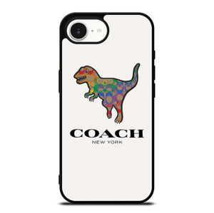 COACH NEW YORK DINOSAUR iPhone 16e Case Cover
